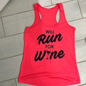 Pink Workout Tank Top
